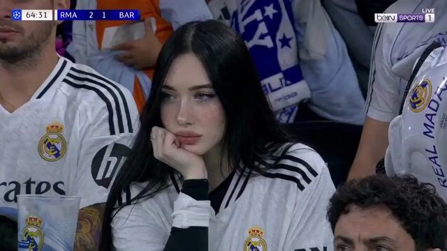 Football Match Female Fan Broadcast