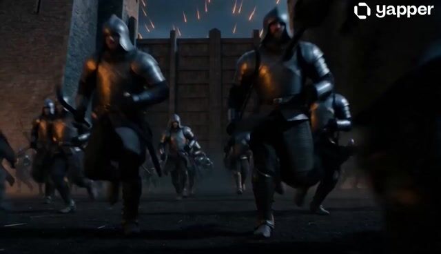 Cinematic Night Battlefield Siege