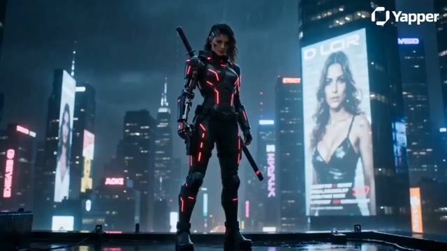 Cyberpunk Warrior Narrative