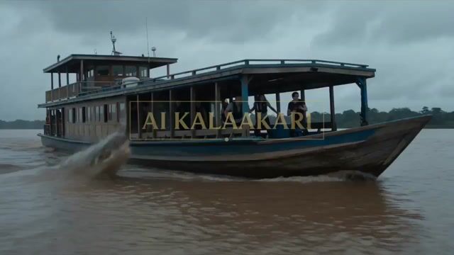 Giant Crocodile Houseboat Attack