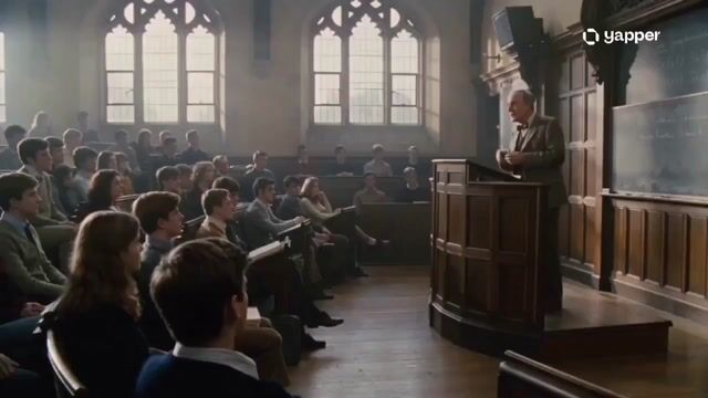 1970s Academic Lecture Drama