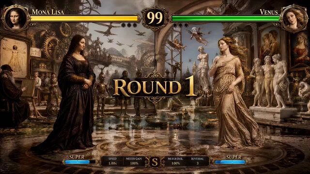 Renaissance Fighting Game Round 1