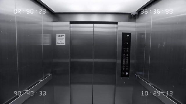 Elevator CCTV Glitch Horror