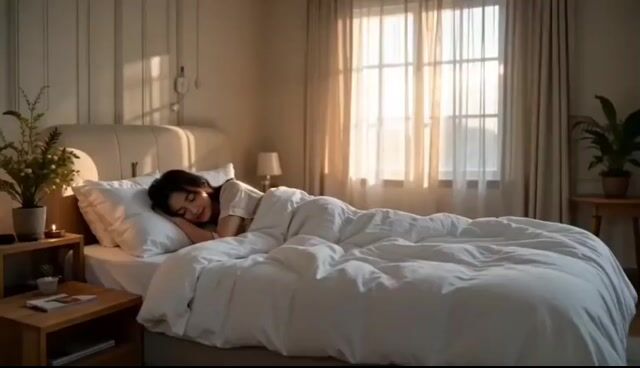 Cinematic Morning Routine Bedroom