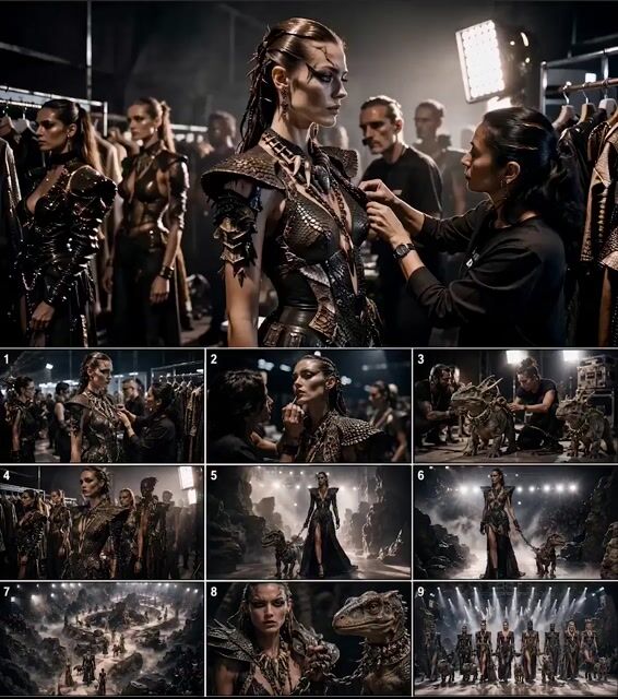 Paleolithic Haute Couture Fashion Film