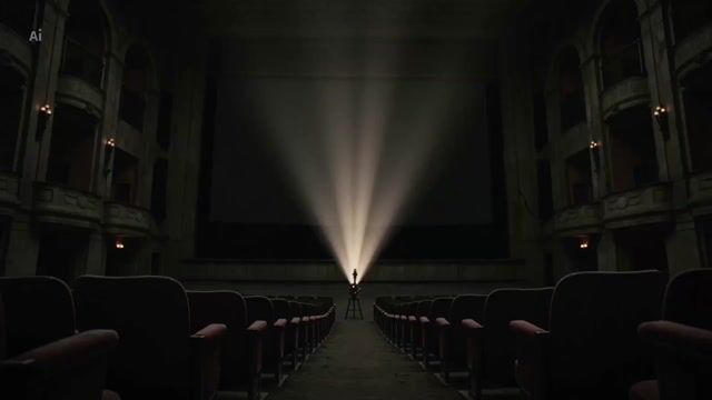 Surreal Abandoned Movie Theater