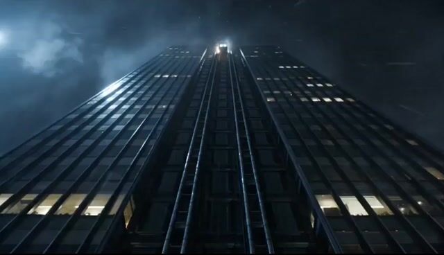 Cinematic Falling Elevator Action Sequence