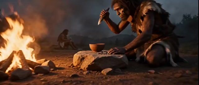 Single-Take Tracking Shot from Past to Present