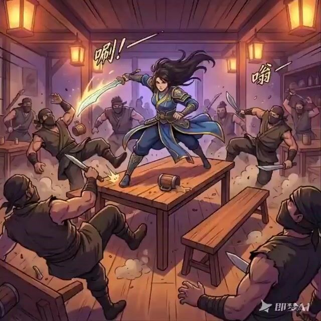 Martial Arts Fight Scene Generation Prompt